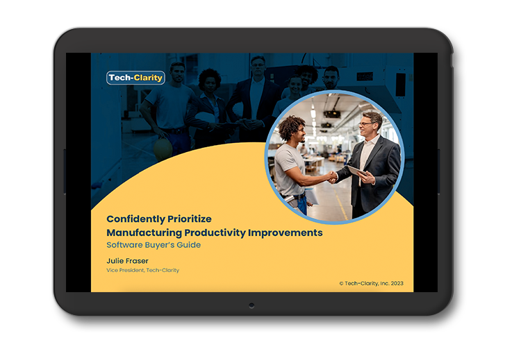 Tech-Clarity Buyer’s Guide: Confidently Prioritize Manufacturing Productivity Improvements