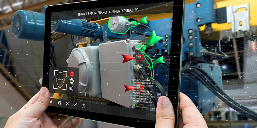 Industrial augmented reality for manufacturing