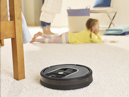 iRobot's Roomba 960 product design is adapted to the IoT