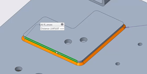 Measure distance